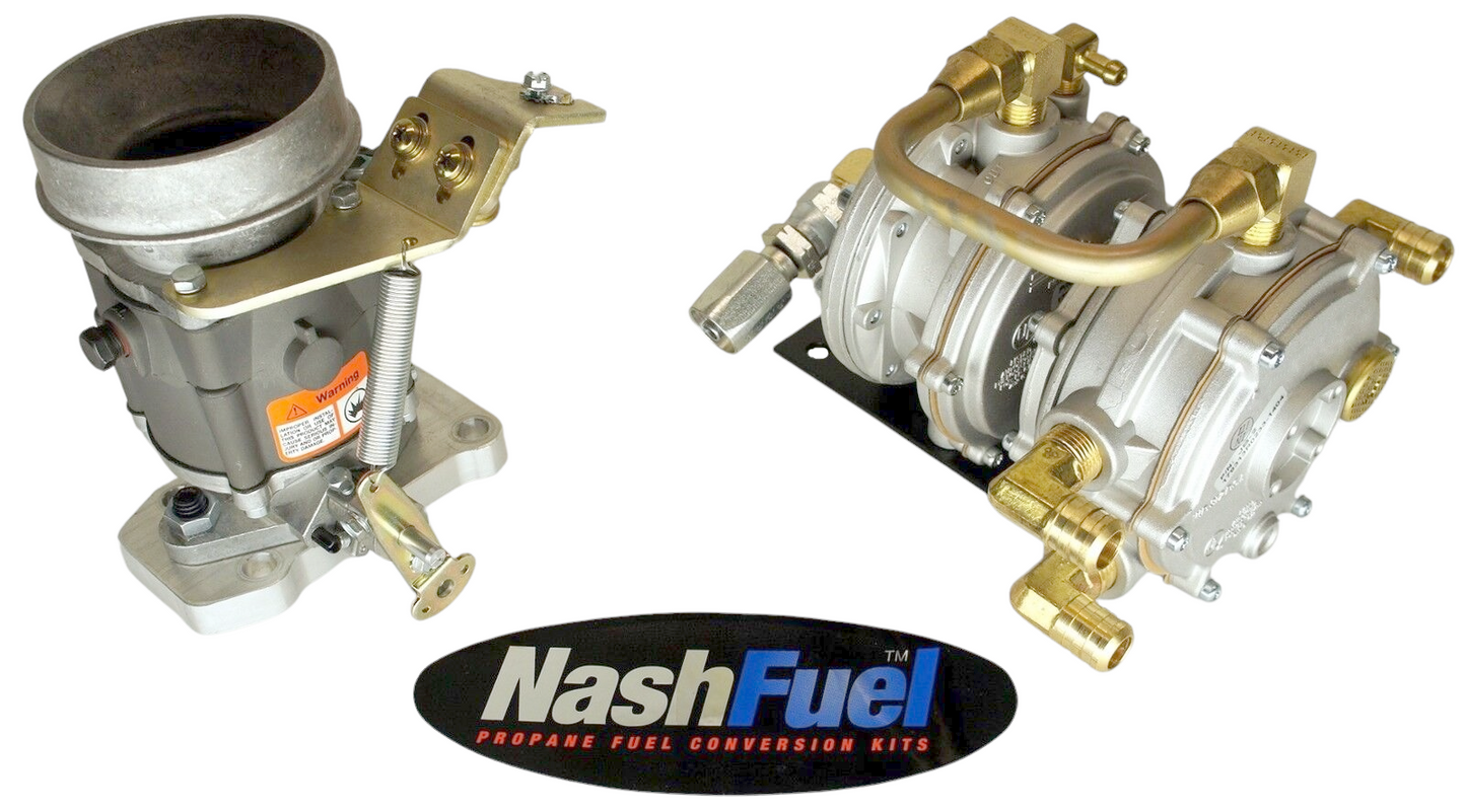 Complete Impco Propane Conversion For Nissan PF02M20 Engine Forklift Fork