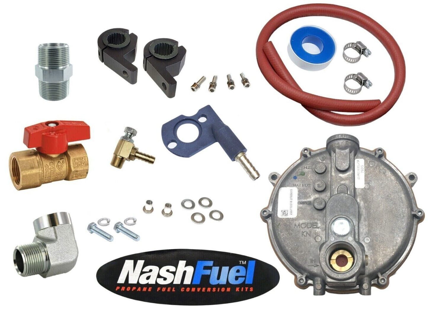 Propane Natural Gas Conversion Generator Champion 46539 Ball Valve Bar Clamps