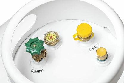 Complete 420lb Propane Tank Rebuild Repair Kit Service Valve Relief Fill Gauge