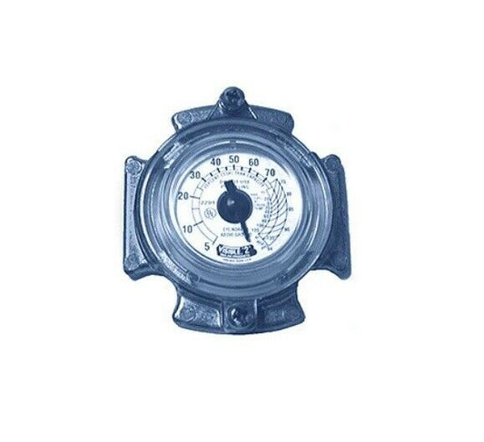 130010 Senior Sr Dial VIS2 Universal Gauge 3180S17001 Propane Tank Rochester LP