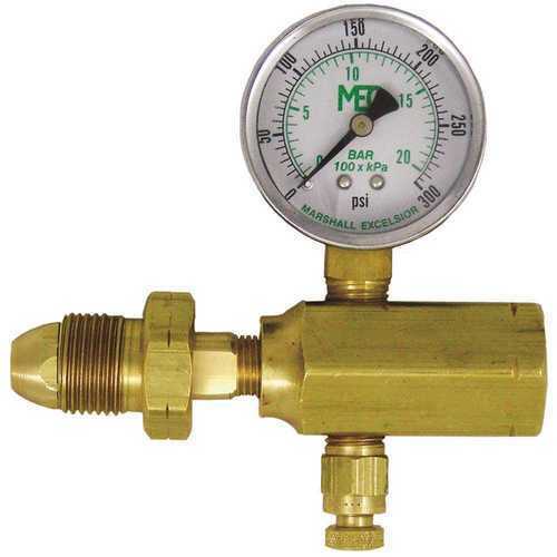 MPOL X FPOL test block with 0-300 psi gauge J400 bleeder MEJ601 pressure tester