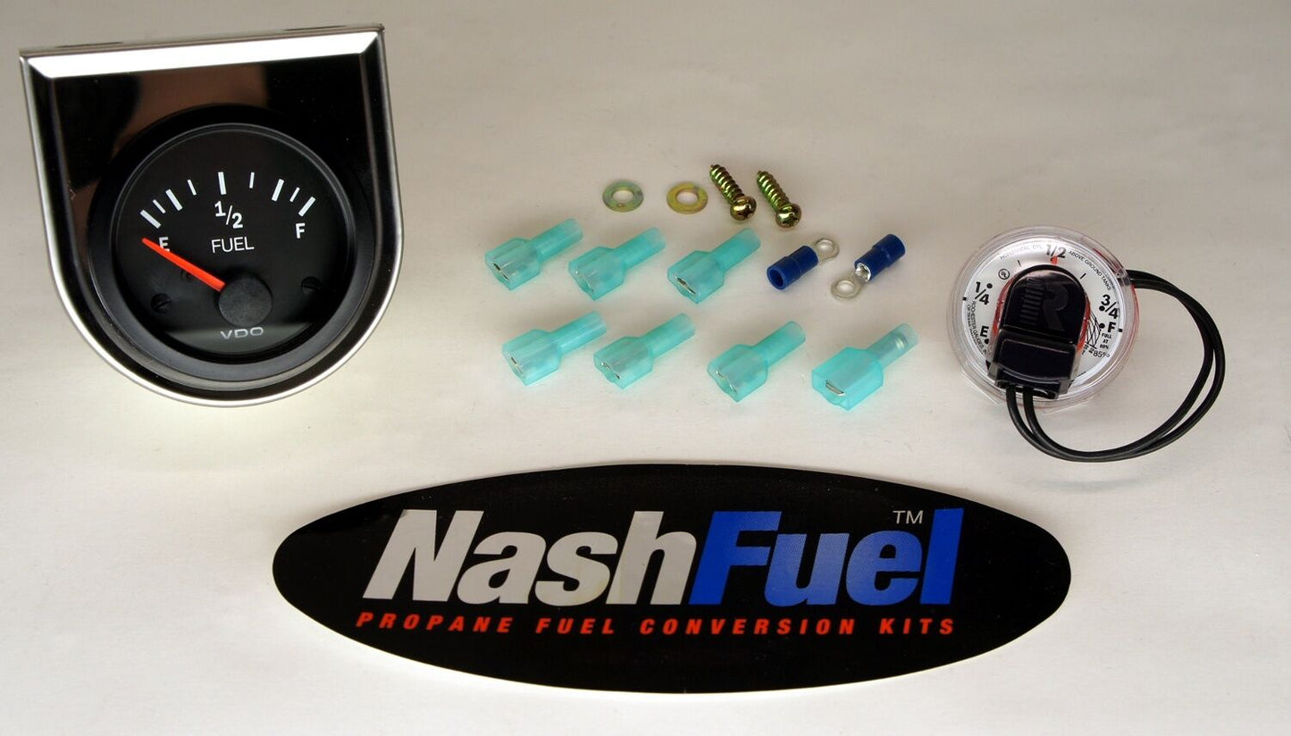 MANCHESTER PROPANE TANK REMOTE FUEL LEVEL GAUGE SIGHT DIAL ELECTRIC SNAP IN LPG