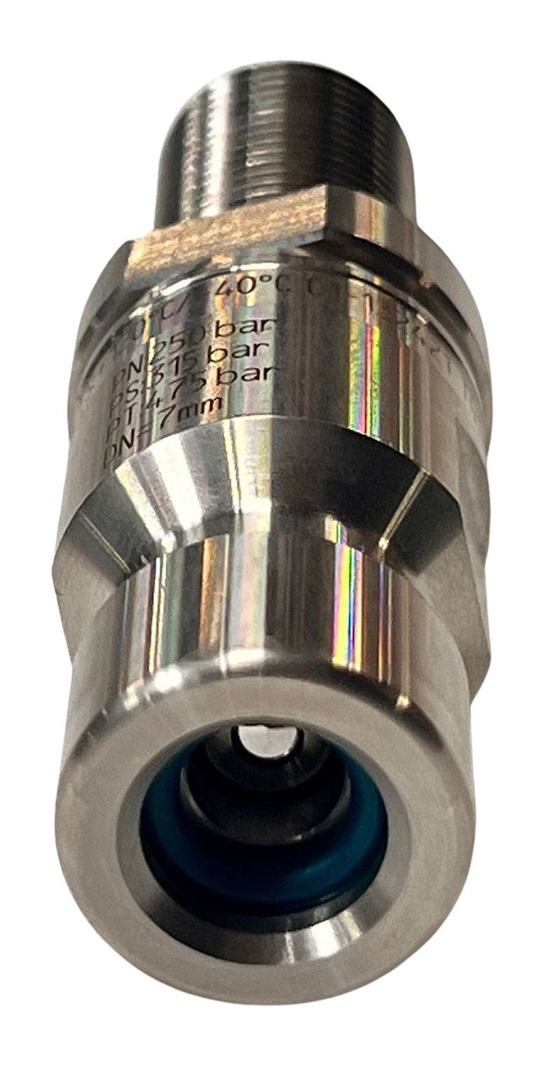 C1-132421-X01 TN1 NGV1 P36 Receptacle 6 Male ORFS Defueling Fueling CNG Natural