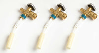Pack Of 3 Propane Tank Service Valves PV2004G Coupler OPD Grill BBQ Overfill