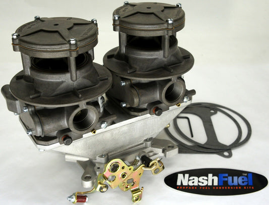 IMPCO PROPANE DUAL TWIN 2 CT425M-2 425 HOLLEY 4 BBL THROTTLE PLATE 600HP LPG KIT