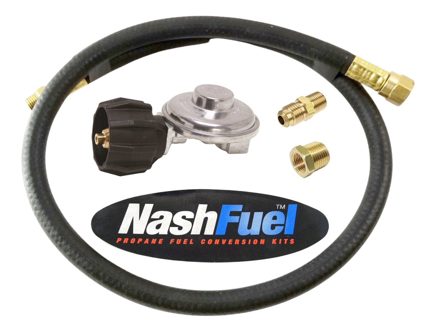 BBQ Grill Propane Regulator QCC Acme Single Stage 3/8" Female Flare NPT Adapter