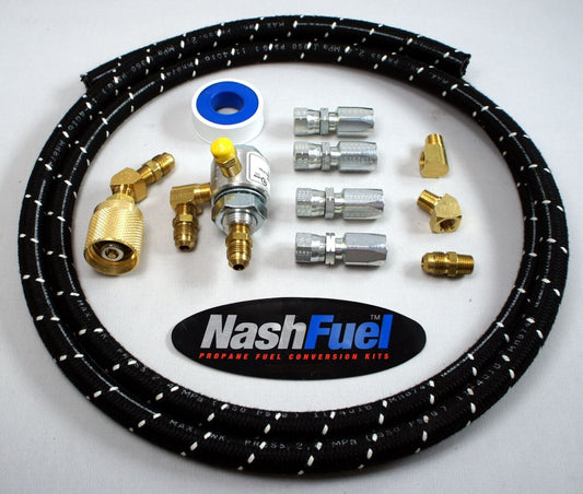 TANK TO REGULATOR PROPANE HOSE SUPPLY KIT 1-1/4" ACME FORKLIFT OFFROAD LPG 14FT