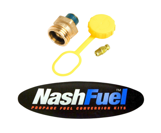 Propane Cylinder Tank Vanagon Westfalia Fill valve 1-3/4" Acme 1/4" NPT Bleeder