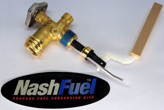 30LB VERTICAL STEEL PROPANE OPD TANK VALVE SERVICE F. POL QCC MALE 1-5/16 ACME