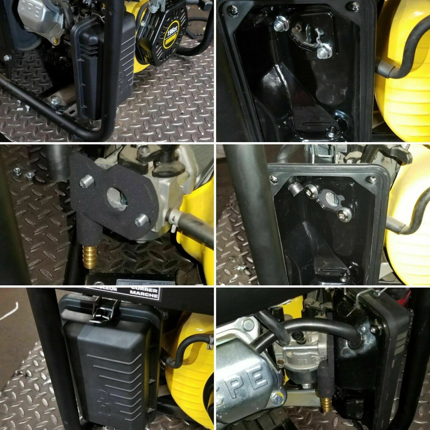 Propane Natural Gas Generator Conversion Firman P03610 Alternative LP 4550 WATT