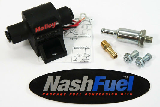 32 GPH HOLLEY MIGHTY MITE ELECTRIC FUEL PUMP 4-7 PSI GASOLINE DIESEL ETHANOL 400