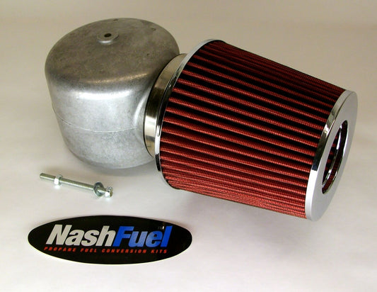 IMPCO ADAPTER AIR FILTER CLEANER CT425M PROPANE MIXER 425 SNORKEL LPG 3.5" HORN