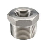 Male NPT Female NPT Steel Fitting Bushing 1/8" 1/4" 3/8" 1/2" 3/4" 1"