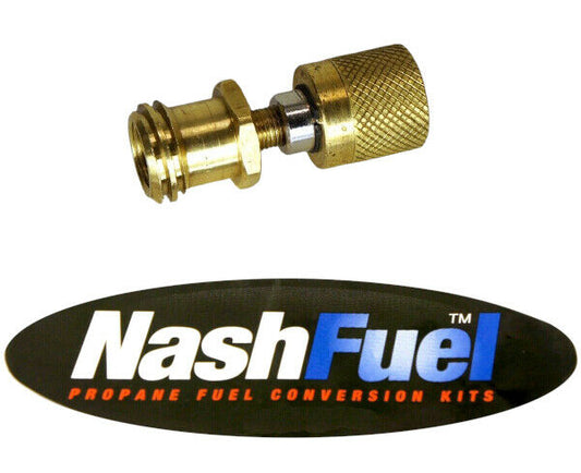 1-1/4" Female Forklift Male Acme 1-5/16" Female POL Brass Propane Fill Adapter 7141-393
