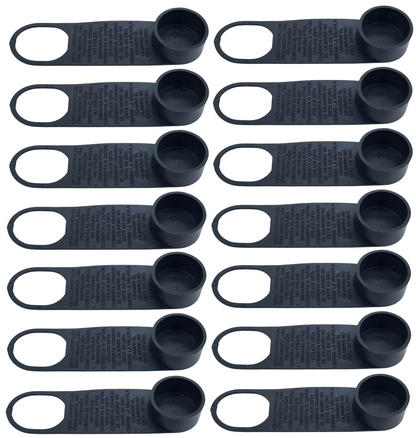 Rubber Grill Tank Valve Black Dust Cap Acme Thread OPD Propane 20lb 30lb LOT