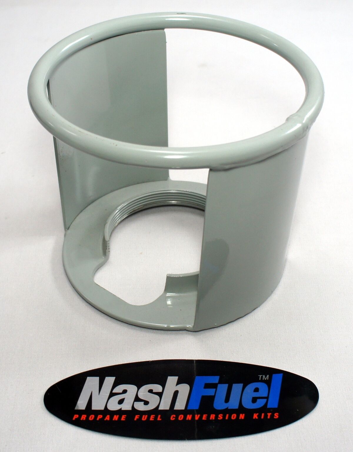 100lb Propane Tank Steel Cap Multi-valve Safely Transport 3-1/2" Thread Cylinder