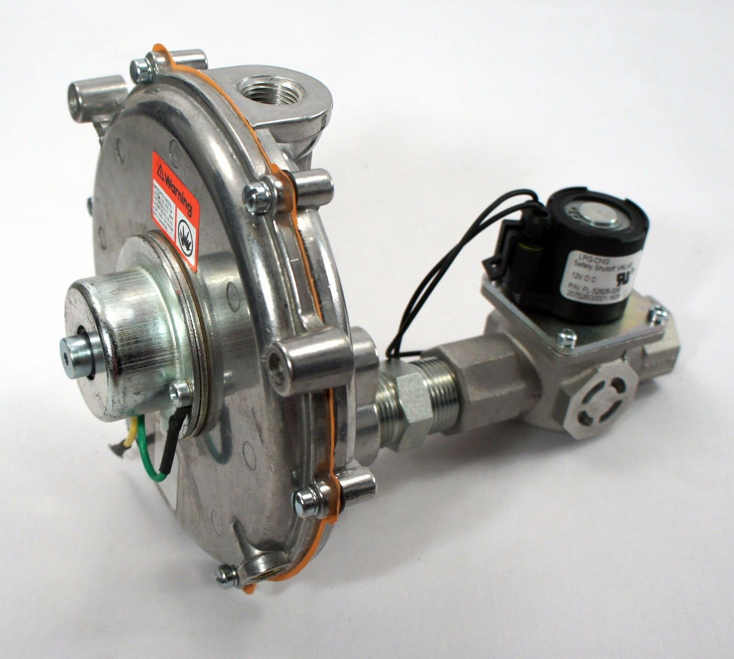 KN LOW PRESSURE REGULATOR 039-121 AUTO PRIMER 12V VOLT LOCK OFF NATURAL GAS DC