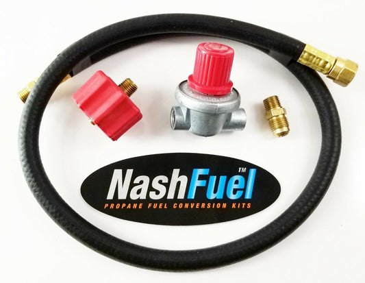 0-30 PSI ADJUSTABLE PROPANE REGULATOR HOSE 1-5/16" ACME QCC 3/8" FLARE 1/4" NPT