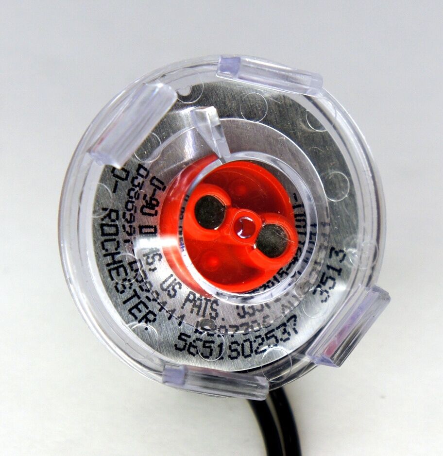 MANCHESTER 5651S02537 SNAP IN PROPANE SIGHT GAUGE DIAL FUEL 90 OHM SENDER UNIT G12846