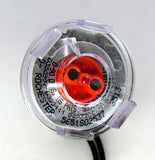 MANCHESTER 5651S02537 SNAP IN PROPANE SIGHT GAUGE DIAL FUEL 90 OHM SENDER UNIT