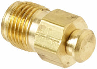 Marshall Excelsior ME2131 Inverted Flare Plug Brass Propane Natural gas