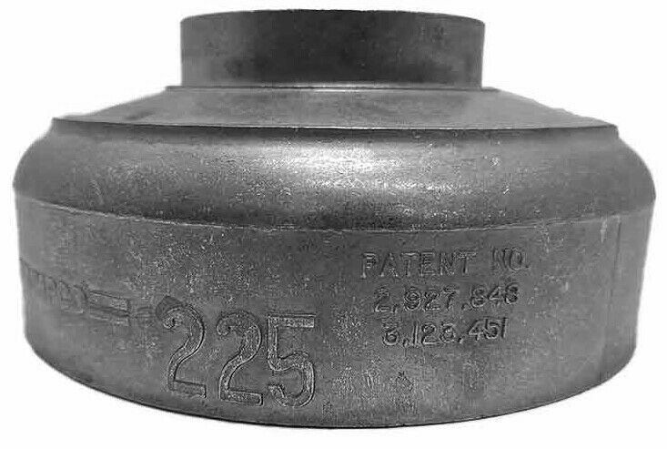 A2-6 CA225M Mixer Air Horn Adapter 6" to 3" Impco Forklift CA225 Bell Top 225M