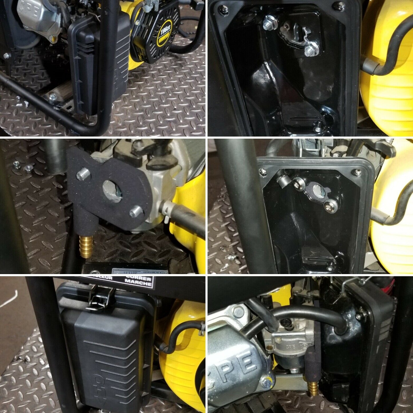 Propane Natural Gas Generator Conversion Generac GP3300 208cc Alternative LP