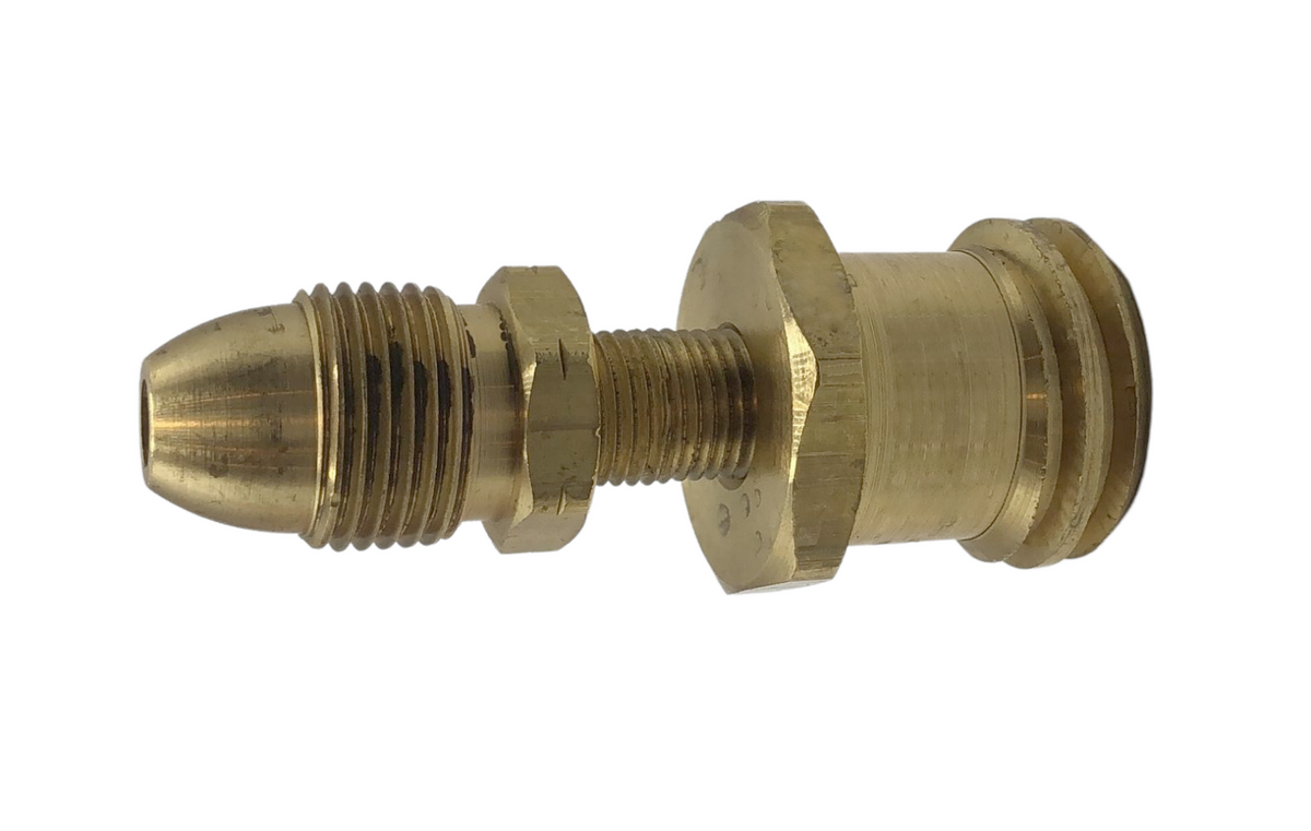 Heavy Duty Convert Old POL Propane Tank External Acme Thread BBQ Adapt ...