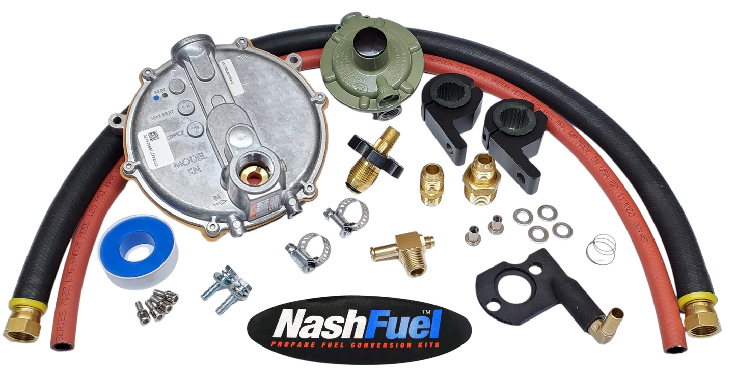 Tri-fuel Propane Natural Gas Generator Conversion Kit Fits Quipall 7000DF