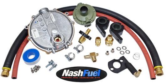 Tri-fuel Propane Natural Gas Generator Conversion Kit Fits Quipall 7000DF