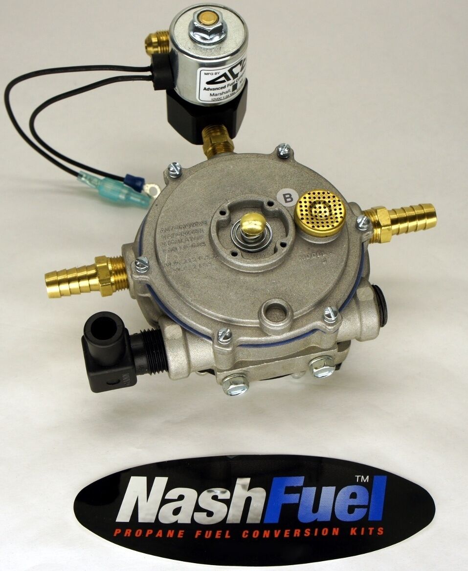 IMPCO STYLE MODEL J JB-2 PROPANE REGULATOR CONVERTER VAPORIZER FITTINGS LOCKOFF