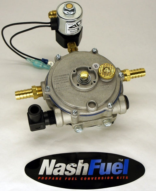 IMPCO STYLE MODEL J JB-2 PROPANE REGULATOR CONVERTER VAPORIZER FITTINGS LOCKOFF