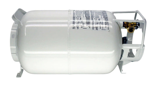 30lb Horizontal RV Motorhome Propane Tank Vapor 6.8 Gal Replace Manchester 1175