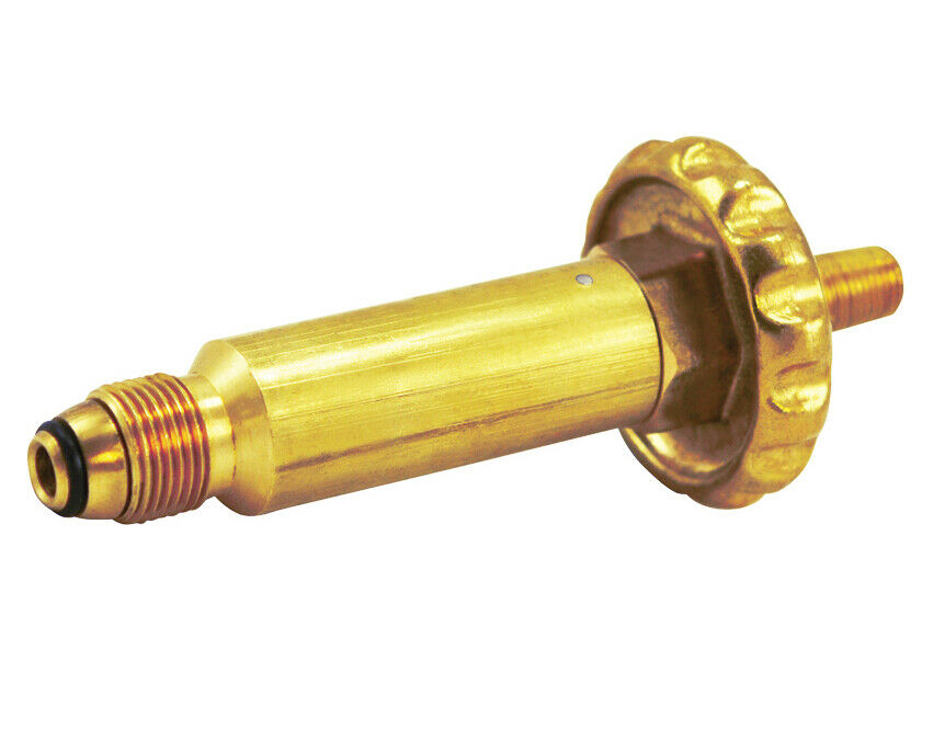 MALE POL SOFT NOSE X 1/4" NPT HAND WHEEL PROPANE FILL FILLER COUPLING ADAPTER ME390