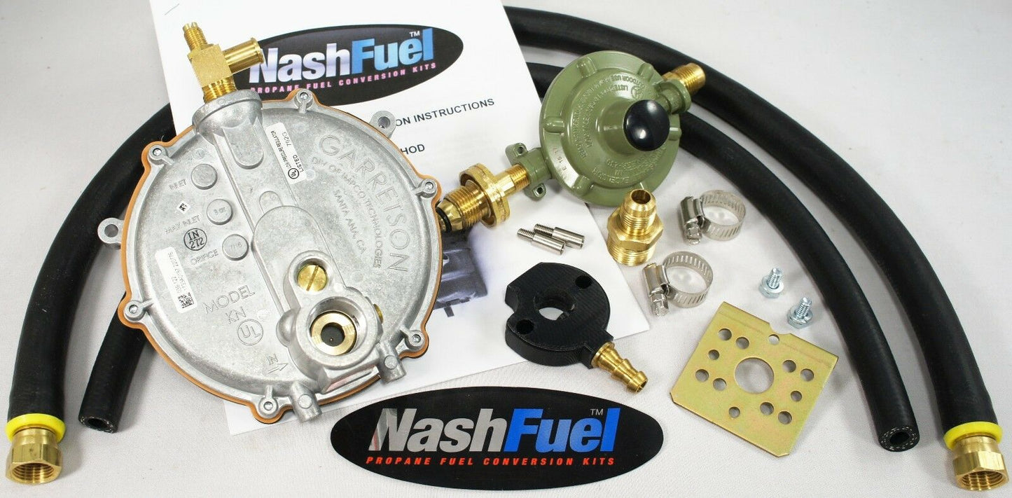 Tri-fuel Propane Natural Gas Generator Conversion WEN GN4500 RV Alt Fuel Green