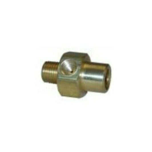 ME298 1/2" MPT x 1/2" FPT Pressure Tap Adapter 1/8 FPT,54 orifice