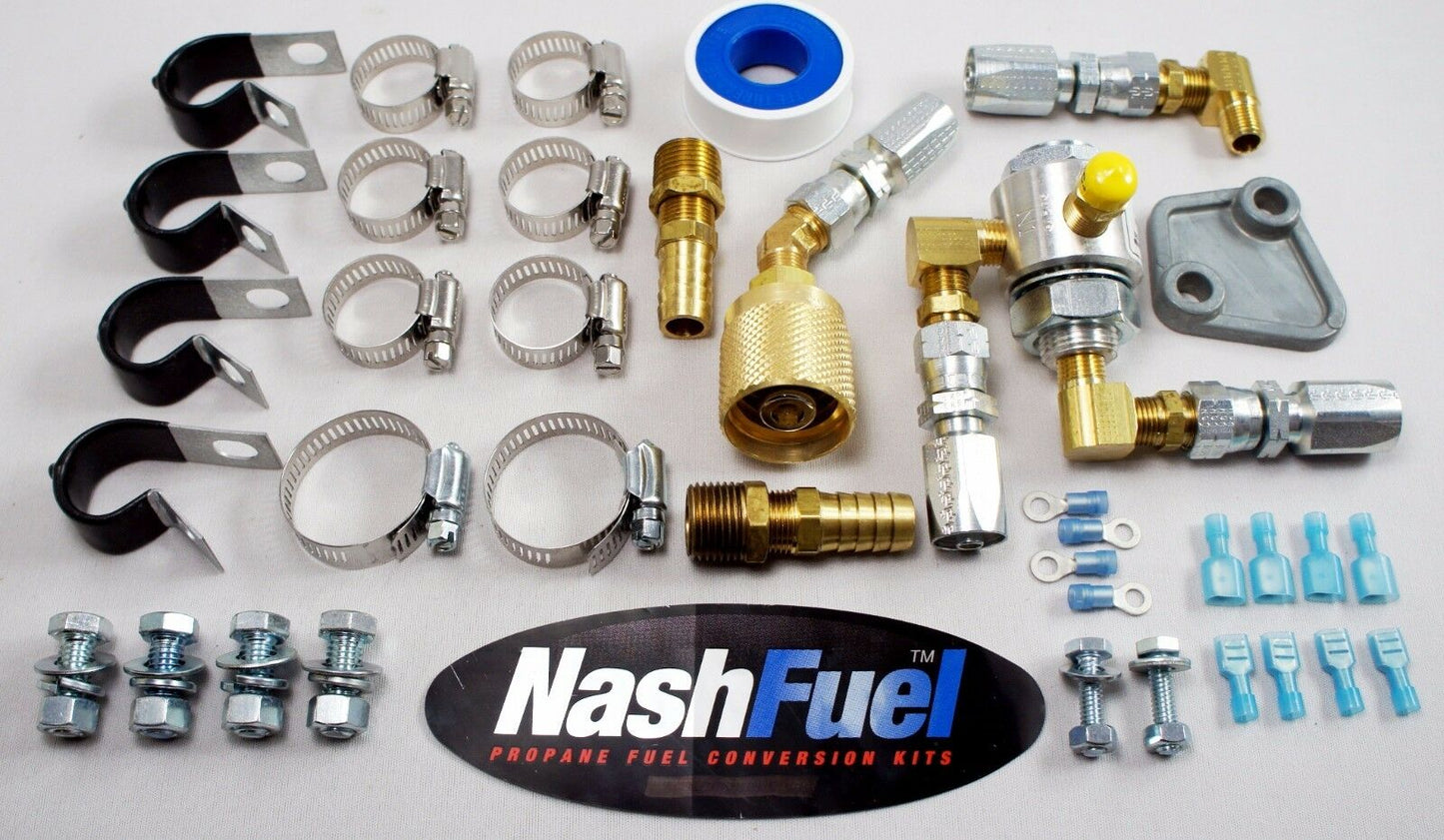 Holley 2 Barrel 2bbl Complete Straight Propane Conversion Kit 240hp LPG Impco LP