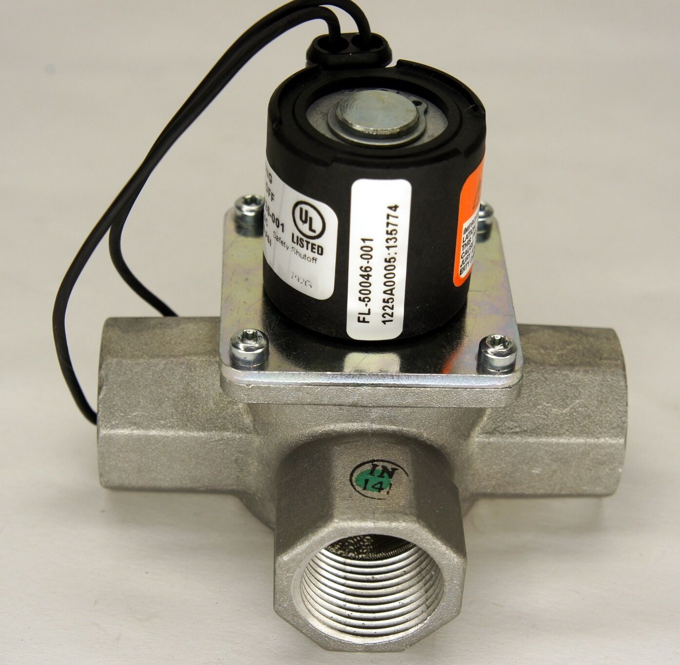 IMPCO FL-50046-001 12V DC LOCKOFF LOCK OFF LPG CNG NATURAL GAS FL-52826 PRESSURE