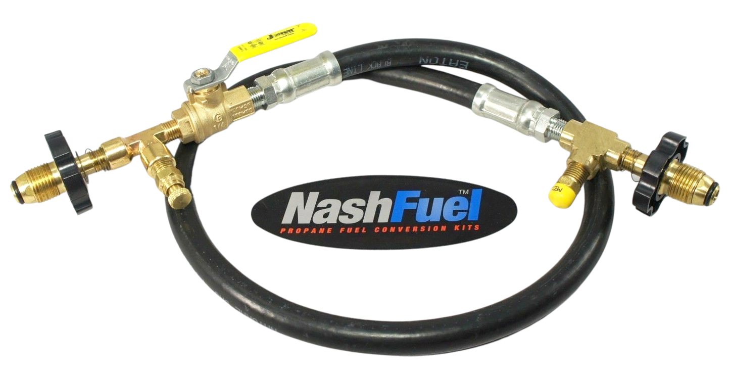 Pol To Pol Liquid Propane Transfer Hose Kit System Fill Bbq 20lb Unloading Lpg