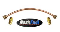 1/2" SAE Flare Copper Tubing Propane Heavy Duty Choose Length 3/8" NPT LPG