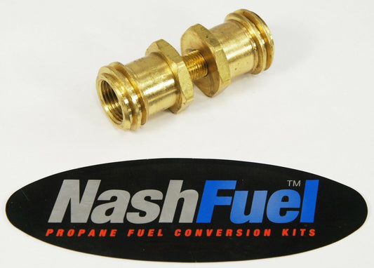 1-5/16" ACME POL UNION CONNECTION FITTING EXTENSION BBQ GRILL TANK BRASS PROPANE