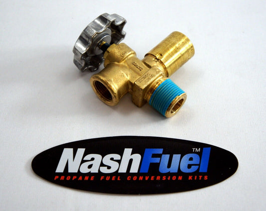 FISHER STYLE B602H PROPANE TANK VALVE 312PSI RELIEF CHASSIS RV MOTORHOME TANK LP