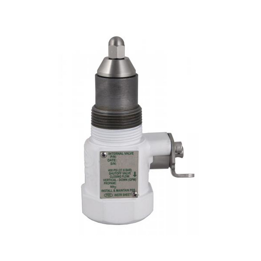 Excelerator 1-1/4"NPT Straight Through Internal Valve W/Rotary Actuator 85GPM