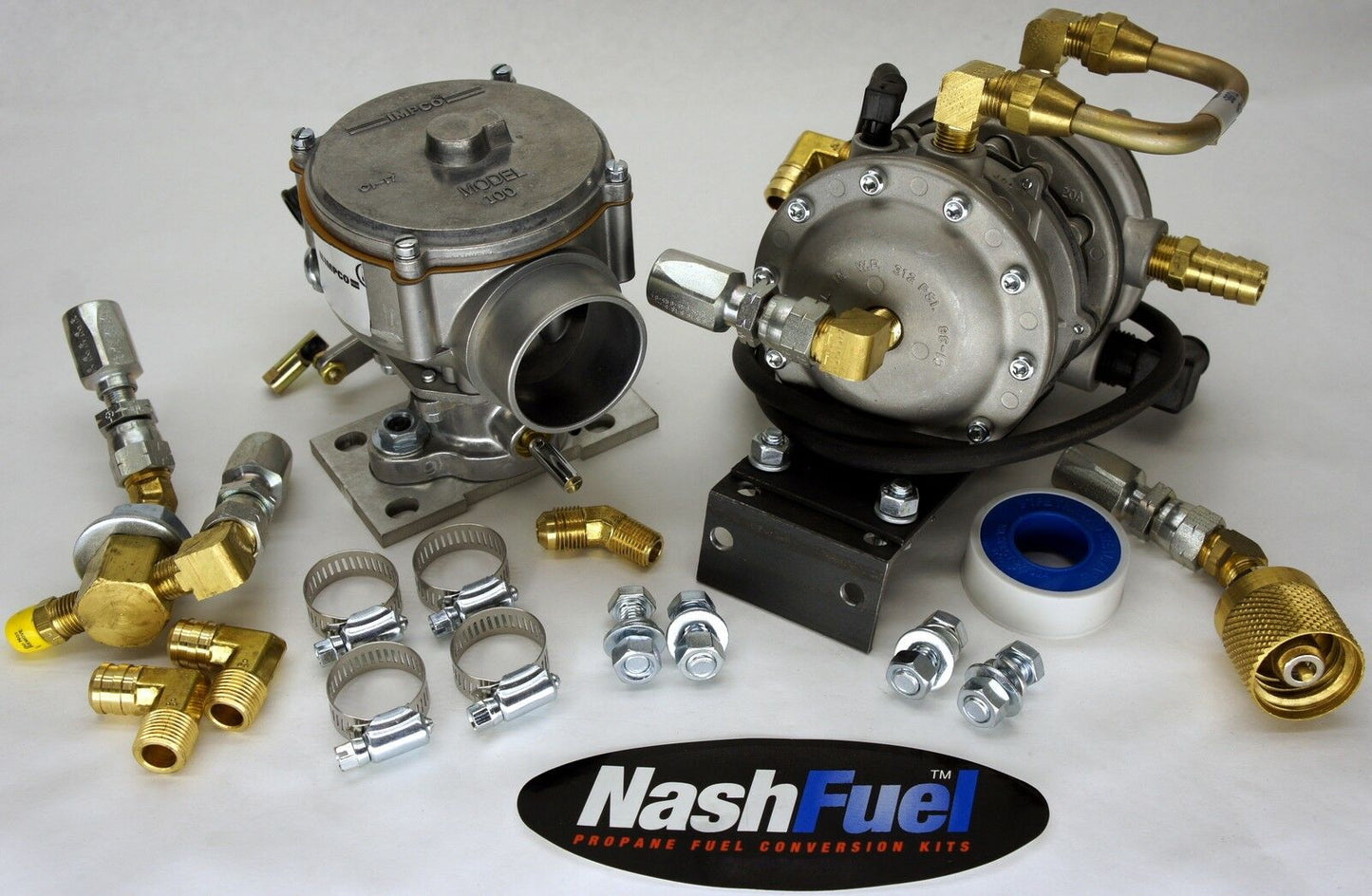 COMPLETE IMPCO PROPANE FORKLIFT CONVERSION FOR CLARK GPS 25 GP138MC FORK LIFT