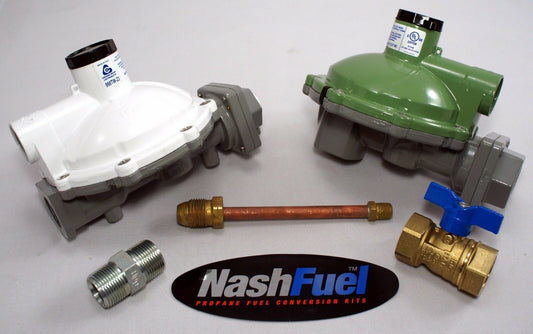 PROPANE HOME SUPPLY KIT 1 MILLION BTU REGULATOR 3/4" PIPE HOUSE 90° TANK