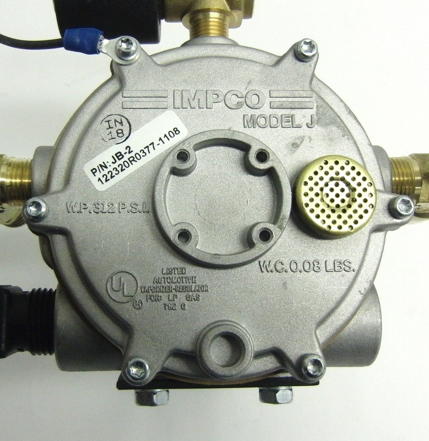 IMPCO PROPANE JB-2 REGULATOR VAPORIZER FUELOCK FITTINGS PLUGS T CONNECTORS 1/2"