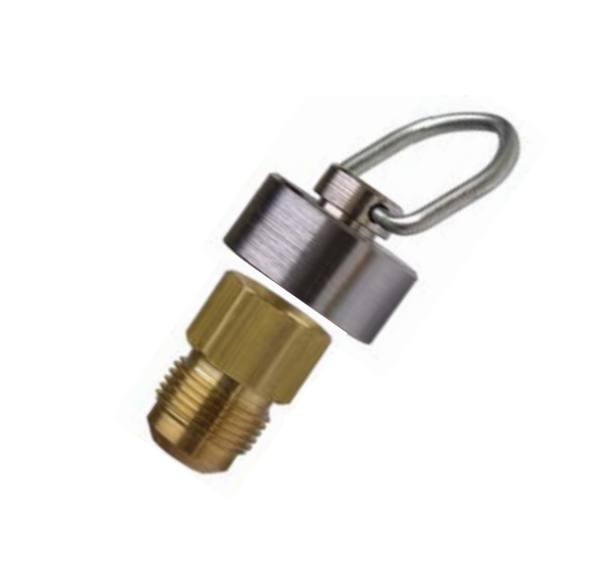 Propane Tank Hose Adapter Locking Key POL NPT Flare Acme Security Safe T Lock