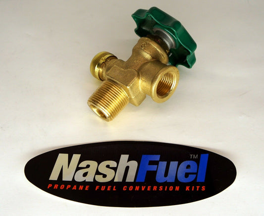 100LB PROPANE VAPOR TANK SERVICE VALVE COUPLER BBQ POL 100 LB GRILL HEATER LPG 0