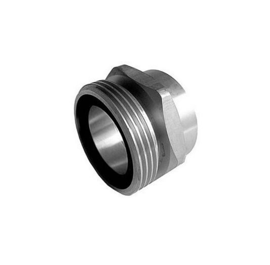 ME252S-16 3-1/4" Male acme to 2" Female NPT Steel propane filling fill adapter