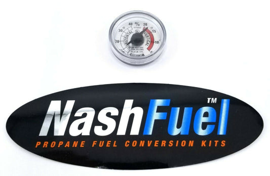 Propane Cylinder Tank Gauge 2733U Round Junior JR CV Dial 33.5lb 130013 JU160B